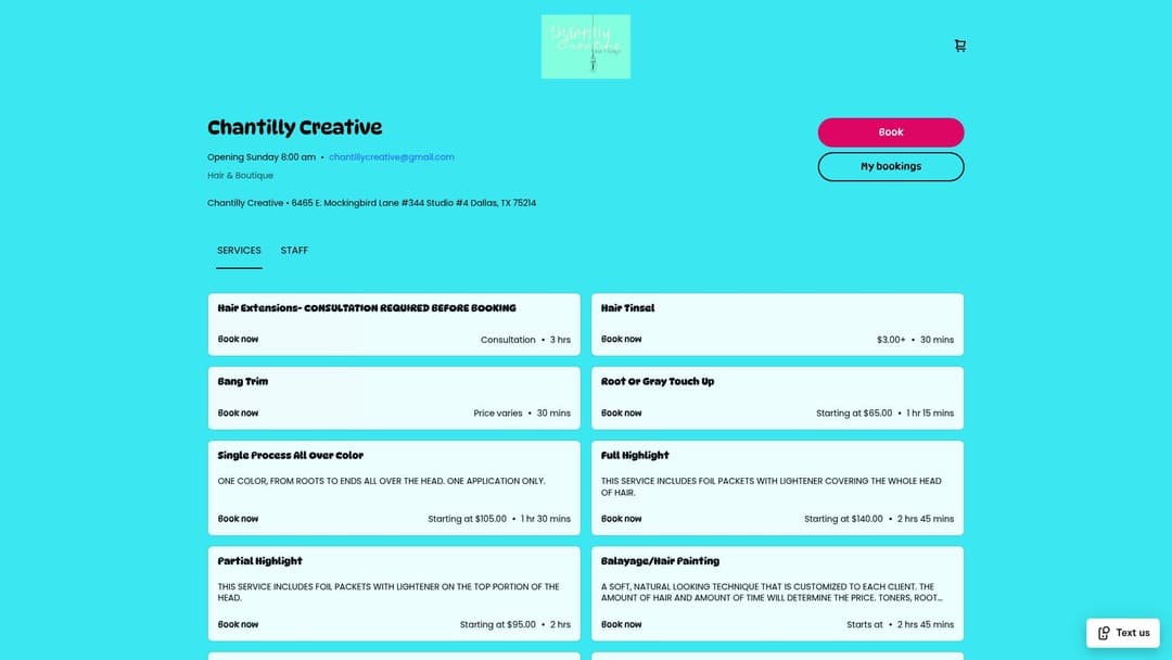 Business listing image